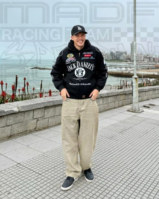 Vintage Jack Daniel's F1 Racing Bomber Jacket (Unisex)