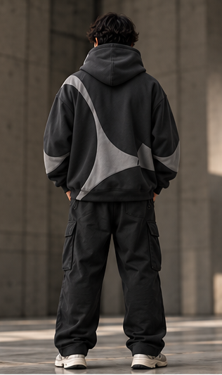 premium hoodie grey