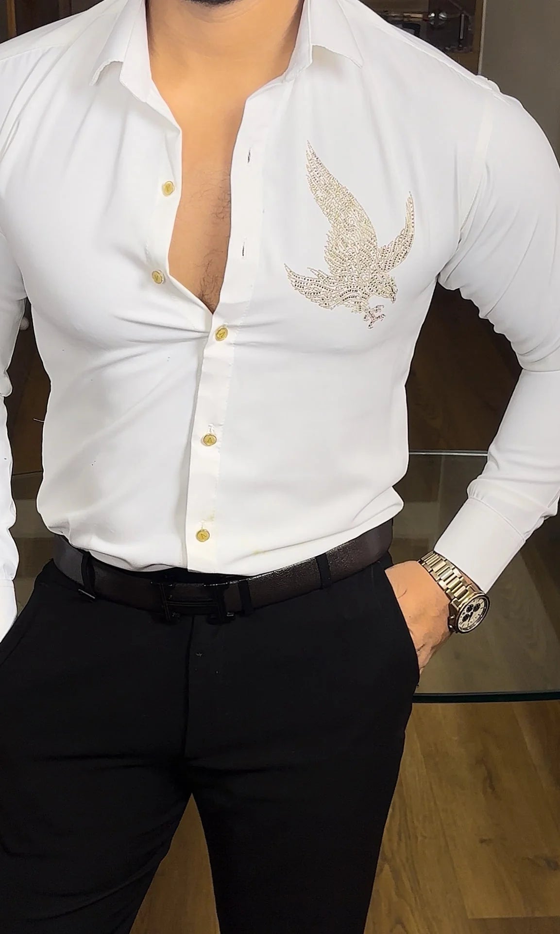 Eagle Shirt White