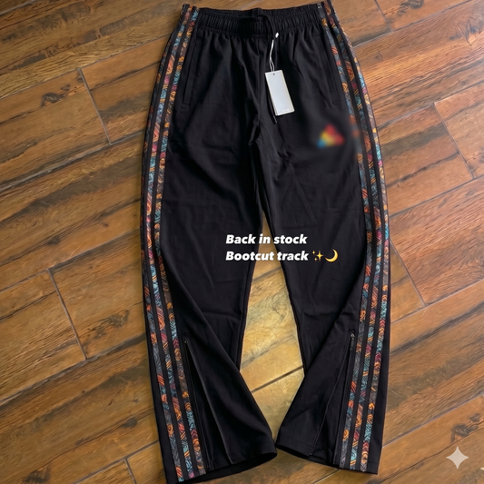 Designer Stripe Cotton Track Pant