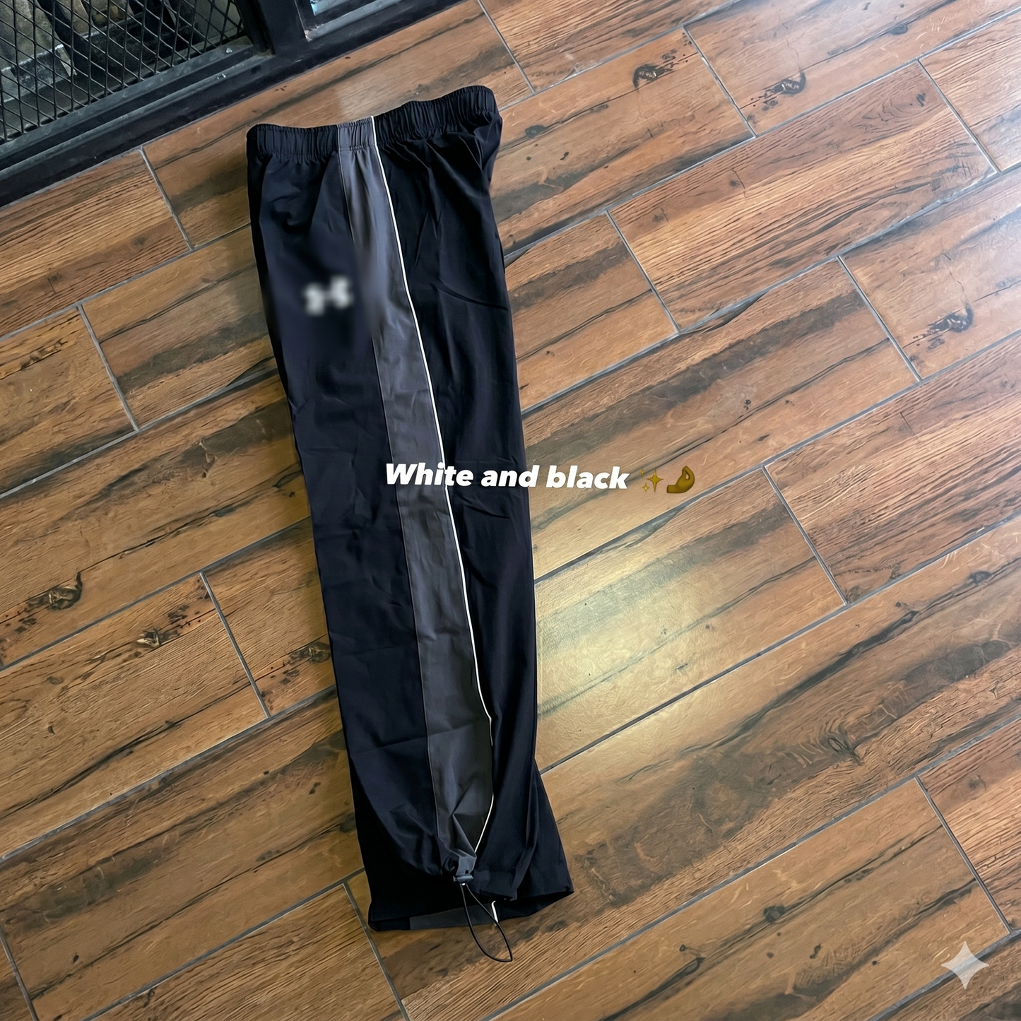 Grey Band Cotton Track pant