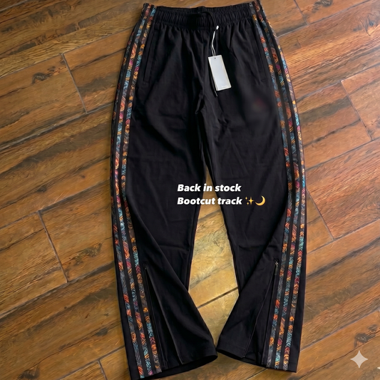 Designer Stripe Cotton Track Pant