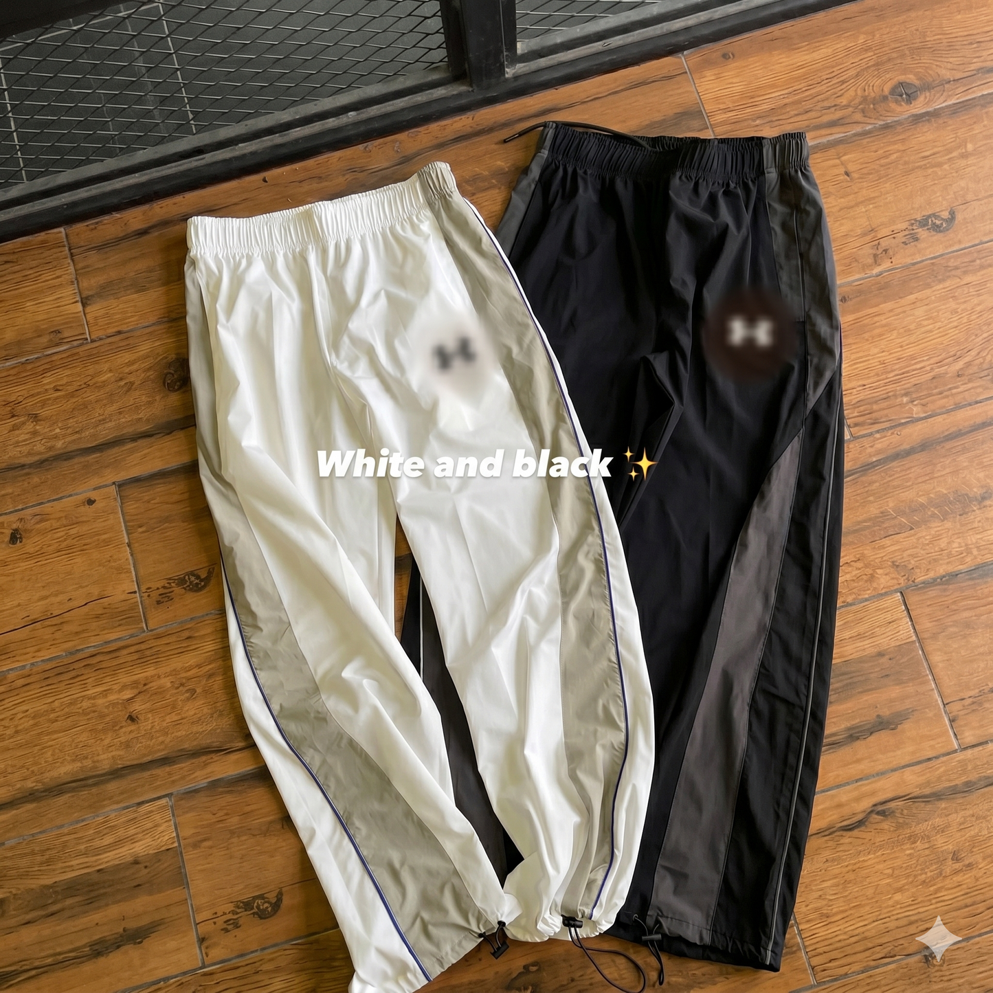 Grey Band Cotton Track pant