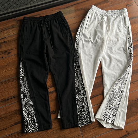 SIDE PRINT Cotton Track Pant (Unisex)