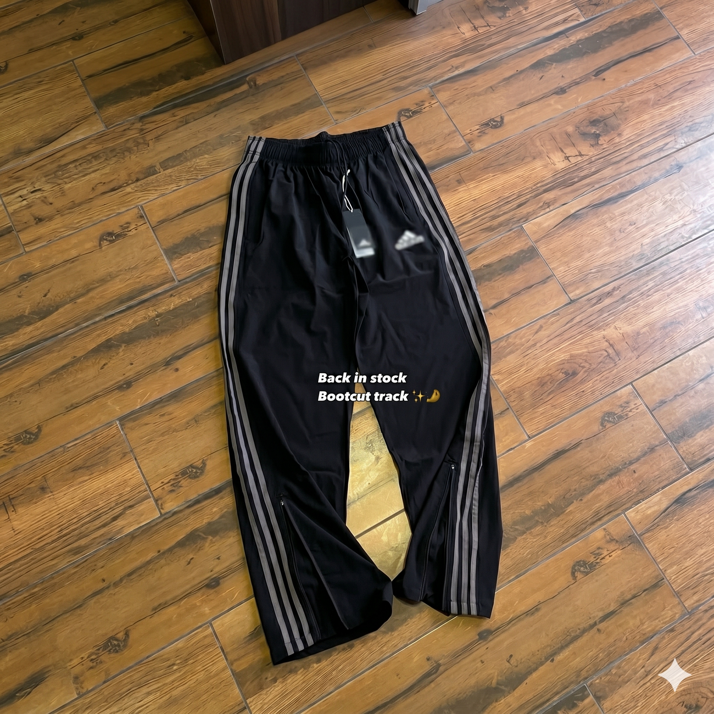 Grey Stripe Cotton Track Pant (Unisex)