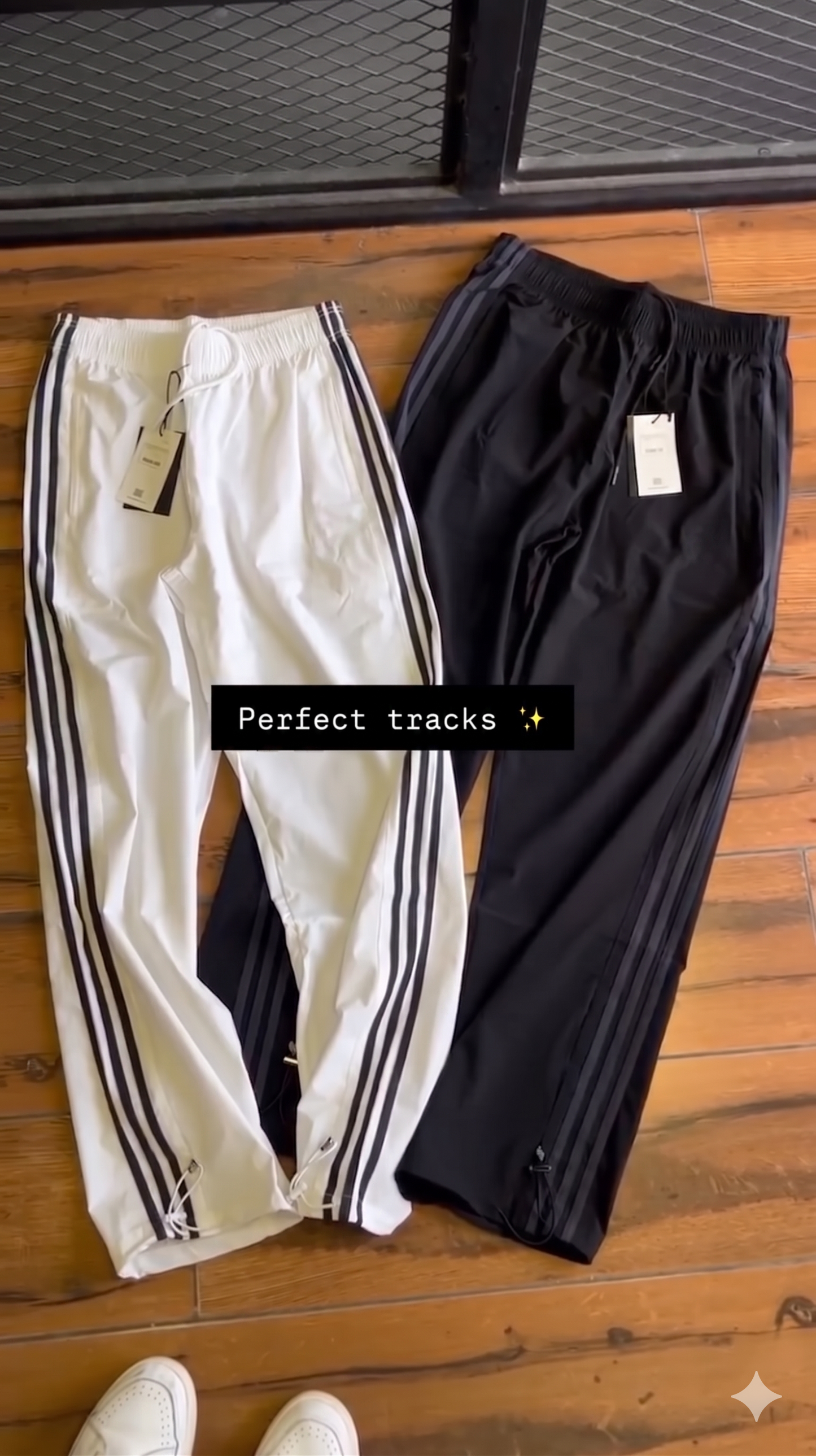 Adjustable Loop stripe Cotton Track Pant (Unisex)