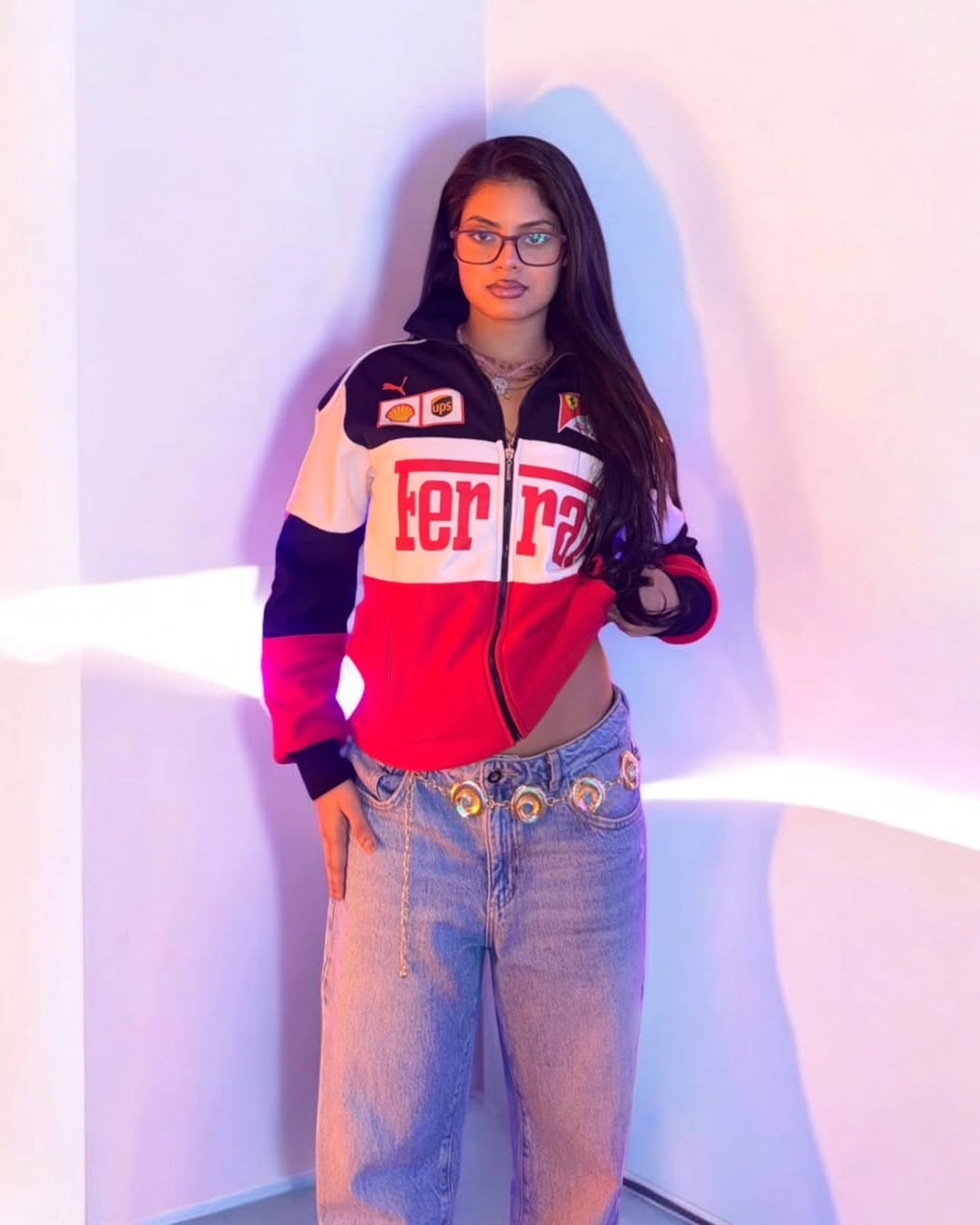 Scuderia Ferrari Printed Racing Jacket - F1 Motorsport Streetwear (Unisex)