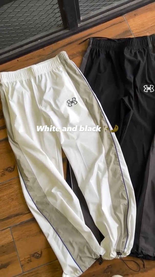 Grey Band Cotton Track pant