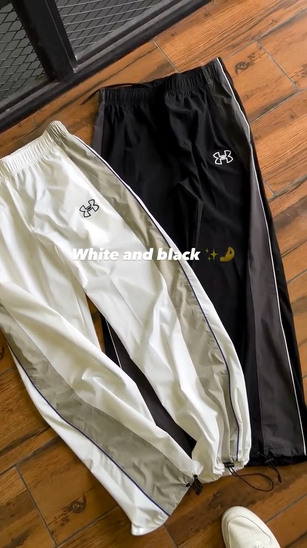 Grey Band Cotton Track pant
