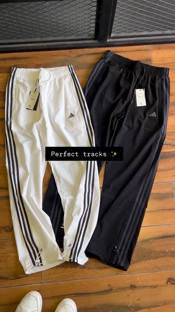 Adjustable Loop stripe Cotton Track Pant (Unisex)