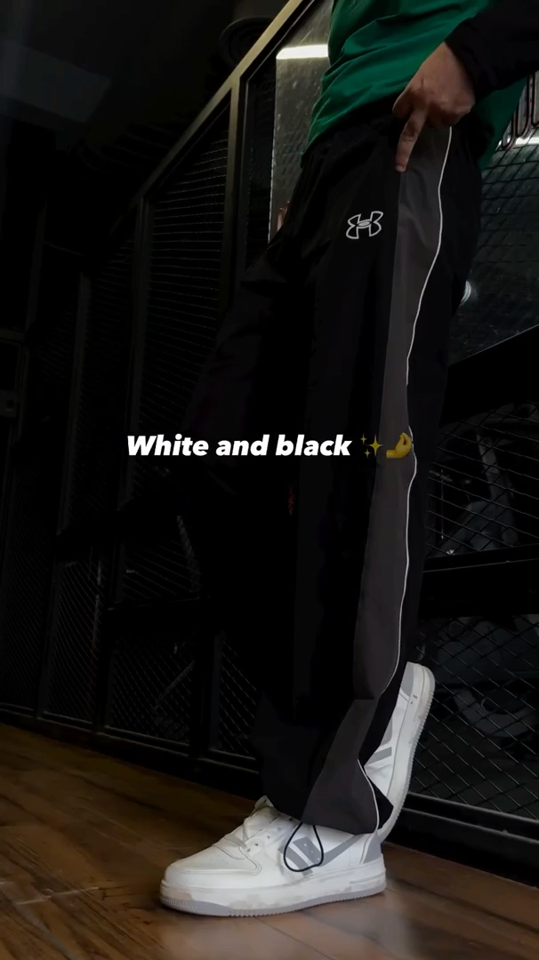Grey Band Cotton Track pant