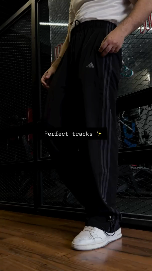 Adjustable Loop stripe Cotton Track Pant (Unisex)