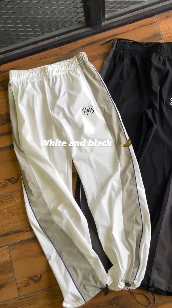 Grey Band Cotton Track pant