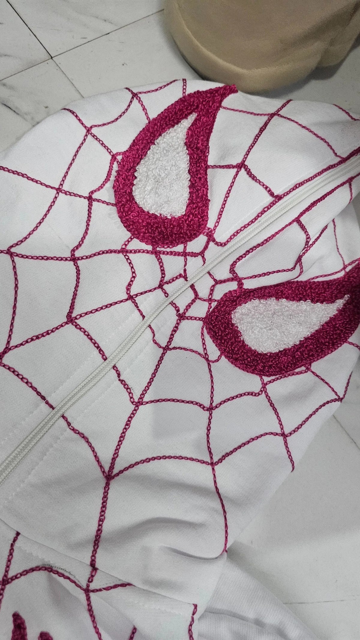 Spiderman Embroidered Hoodie | Premium Zip-Up Streetwear