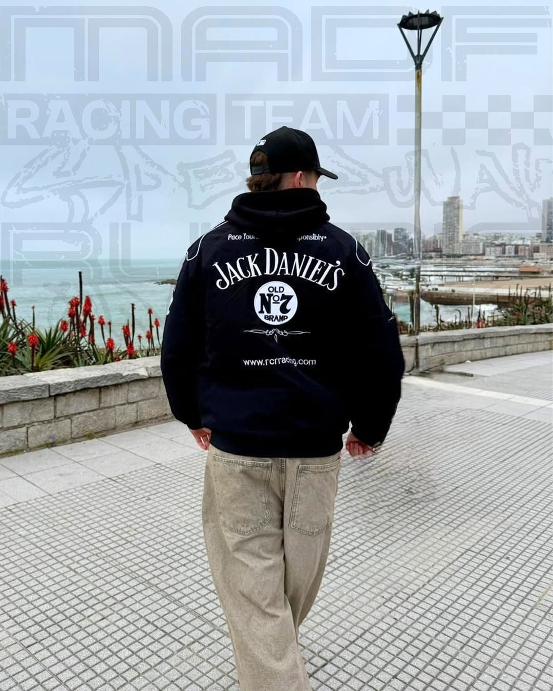 Vintage Jack Daniel's F1 Racing Bomber Jacket (Unisex)