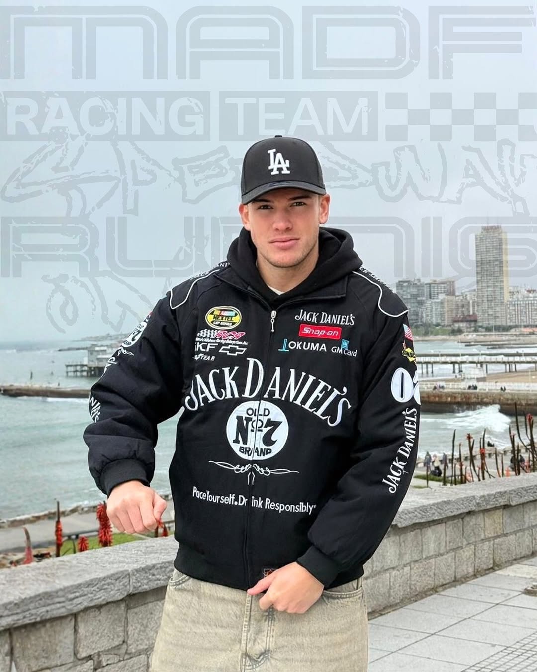 Vintage Jack Daniel's F1 Racing Bomber Jacket (Unisex)