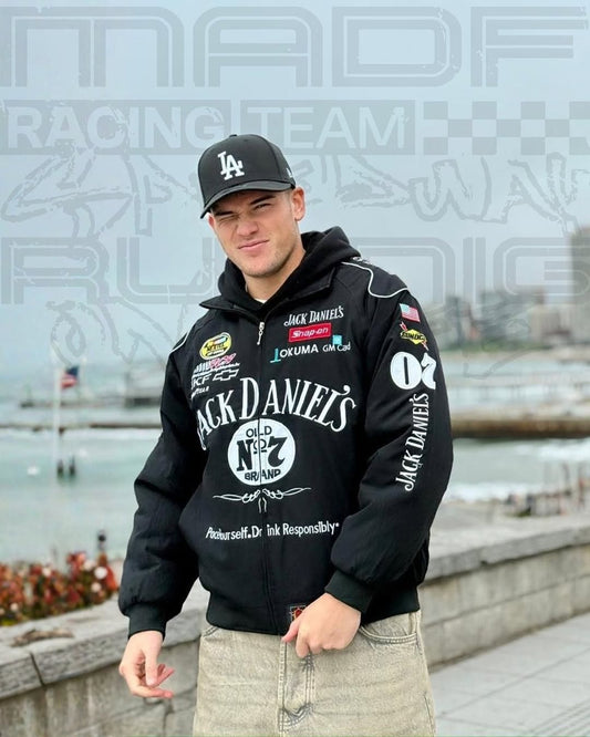 Vintage Jack Daniel's F1 Racing Bomber Jacket (Unisex)