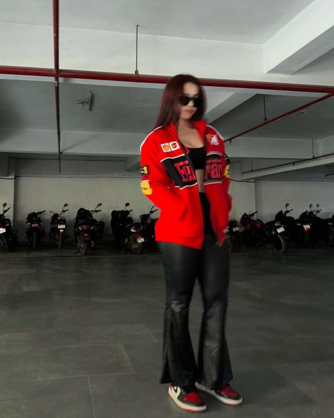 Red Ferrari Racing Jacket India – Vintage F1 Streetwear | Streetbred